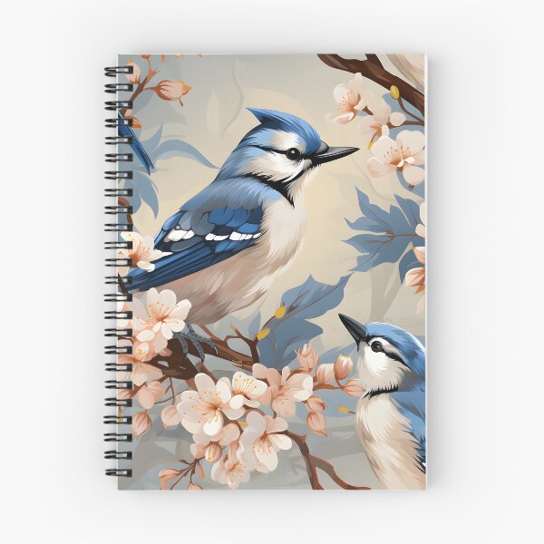 Artikelvorschau, Nordamerikanische Vögel - Bluejay entworfen und verkauft von DigitalPatternx.
