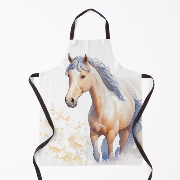 Item preview, Elegant Holsteiner: Watercolor Holsteiner Horse Face Art Print designed and sold by Artforhorse.
