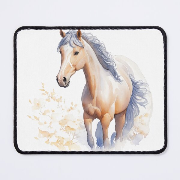 Item preview, Elegant Holsteiner: Watercolor Holsteiner Horse Face Art Print designed and sold by Artforhorse.