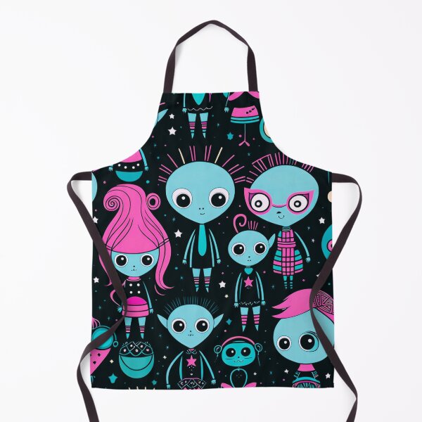 Item preview, Cute Whimsical Goth Aliens designed and sold by Digital-Fusion.