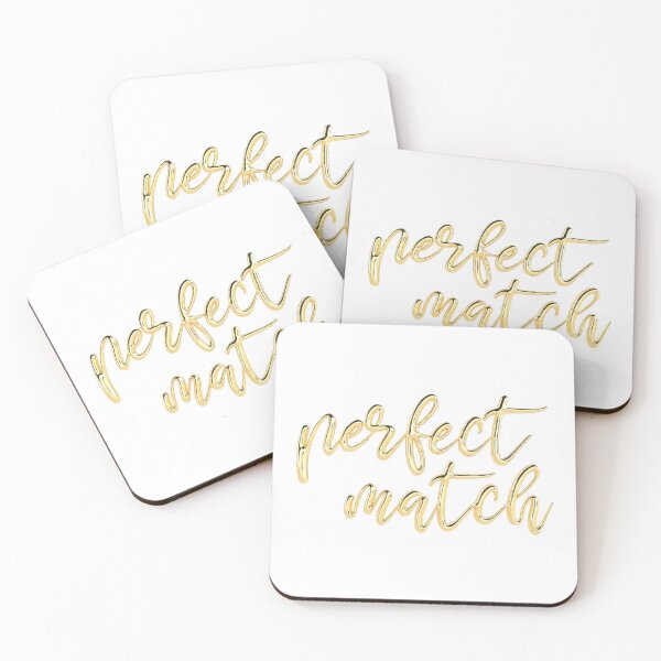 Item preview, Perfect match gold bubble foil 3d effect for wedding Valentine birthday designed and sold by Fern-and-Fyre.
