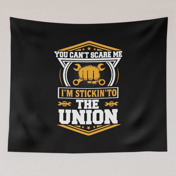 Item preview, Fearless Union Defender: 'You Can't Scare Me, I'm Stickin' to the Union' Shirt designed and sold by fuzzynautilus.