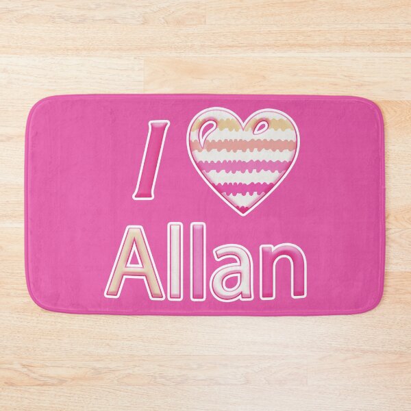 Item preview, I Heart Allan (Pink Version) designed and sold by RoserinArt.