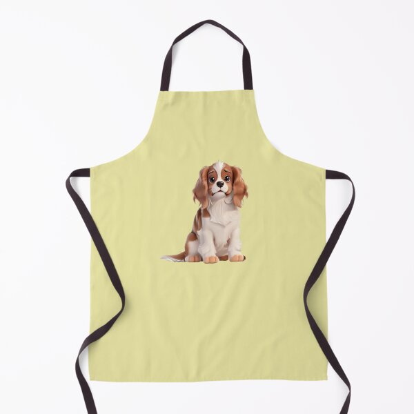 Item preview, Animated Cavalier King in 3D Style -Charles Spaniel designed and sold by ChickNickStudio.