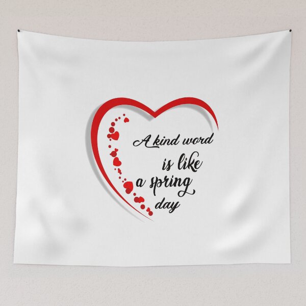 Item preview, A kind word is like a spring day cute spring caption Essential T-Shirt designed and sold by CHHdesigner.