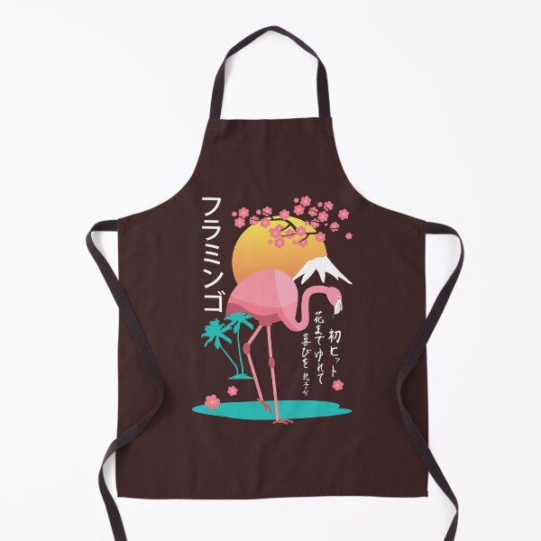 Item preview, Flamingo Japanese Art Style designed and sold by HildegardeBaird.