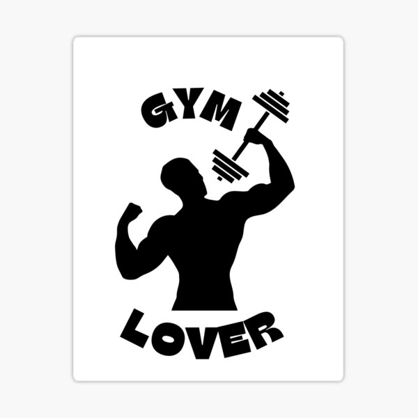 The Gym Is My Life - Best Fitness Gifts - Funny Gym - Funny Gym Lover Gift  - Sticker | TeePublic