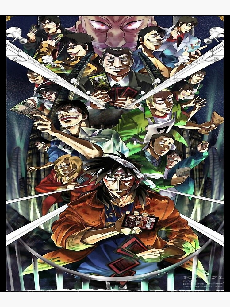 Buy Kaiji Ultimate Survivor (Gyakkyou Burai Kaiji) Anime Fabric Wall Scroll  (16 x 24) Inches Online at desertcartINDIA