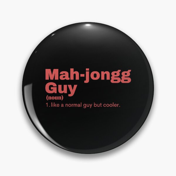 Item preview, Mah-jongg Guy - Mah-jongg designed and sold by HildegardeBaird.