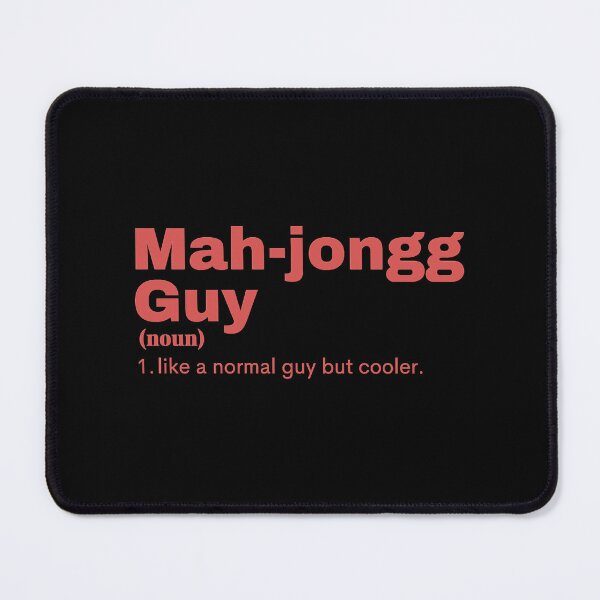 Item preview, Mah-jongg Guy - Mah-jongg designed and sold by HildegardeBaird.