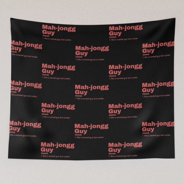 Item preview, Mah-jongg Guy - Mah-jongg designed and sold by HildegardeBaird.