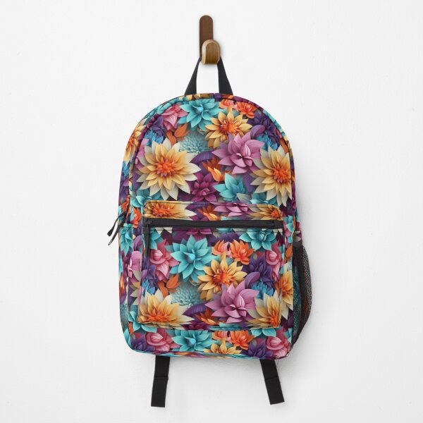 Item preview, Flower Power - Blooming Seamless Digital Pattern designed and sold by KaleidoKiosk.