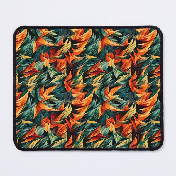 Item preview, Colorful Pointed Array of Leaves designed and sold by Jiinkyy.