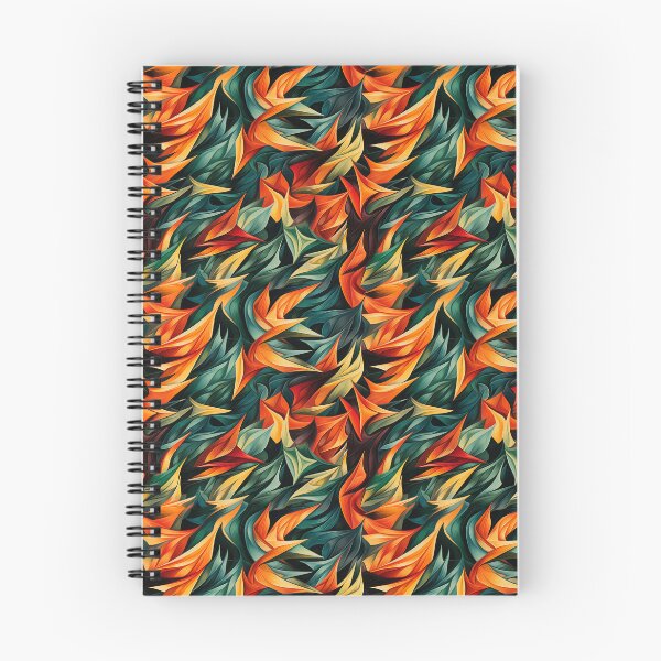 Item preview, Colorful Pointed Array of Leaves designed and sold by Jiinkyy.