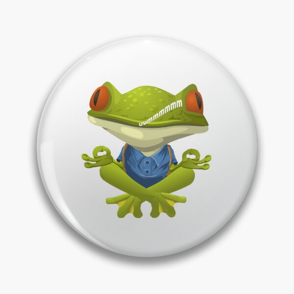 Item preview, Meditating Frog designed and sold by Yogibro.
