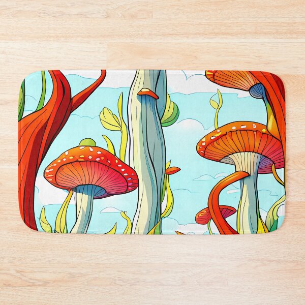 Item preview, Magic Mushroom Stylized Forest Full designed and sold by wojysmokes.