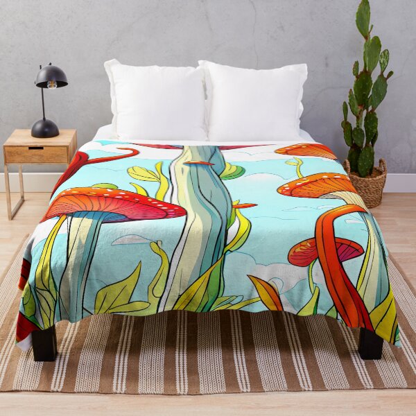 Item preview, Magic Mushroom Stylized Forest Full designed and sold by wojysmokes.