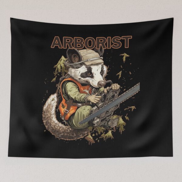 Item preview, Arborist Funny Opossum designed and sold by GABAshop.