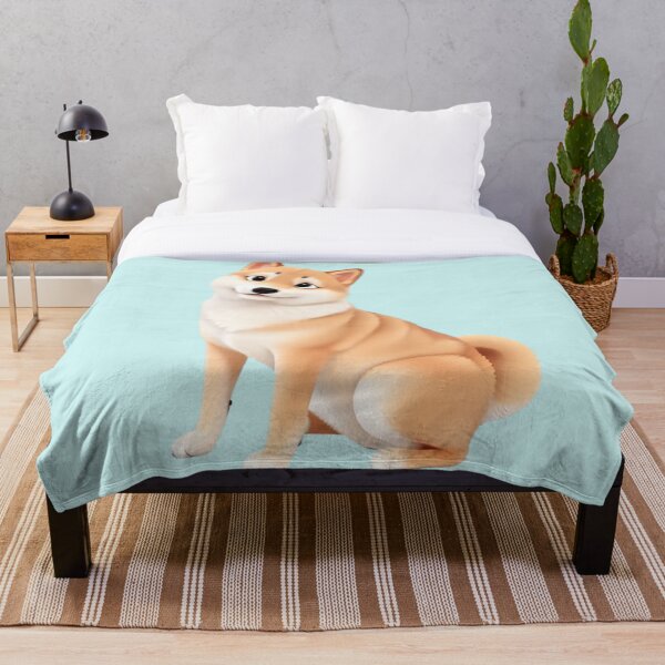 Artikelvorschau, Animierter Shiba Inu im 3D-Stil entworfen und verkauft von ChickNickStudio.