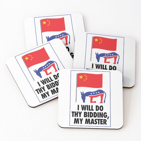 Item preview, Democrats kneel to Master China designed and sold by redbruhl.