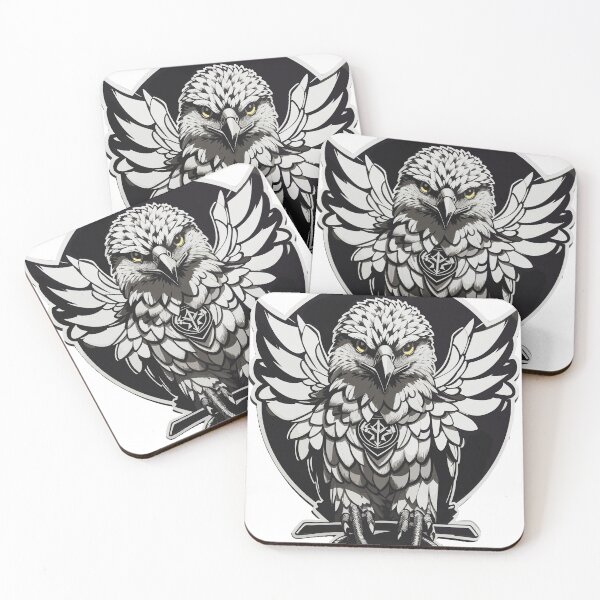 Item preview, hawk white designed and sold by opiniondh.