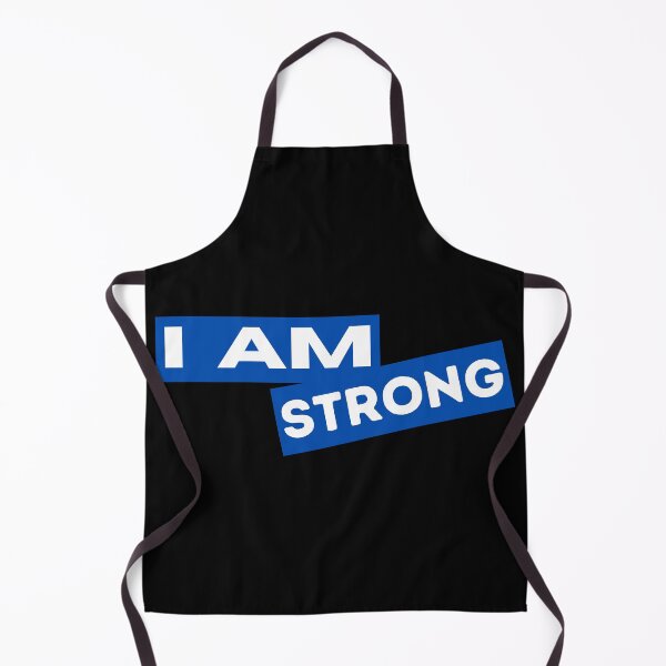 Item preview, I am strong Motivational Inspirational Quotes Saying designed and sold by Uplife-MyStore.