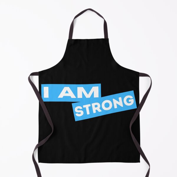 Item preview, I am strong Motivational Inspirational Quotes Saying designed and sold by Uplife-MyStore.