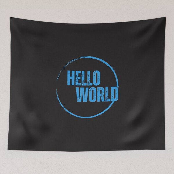 Item preview, hello world designed and sold by DoraHappy.