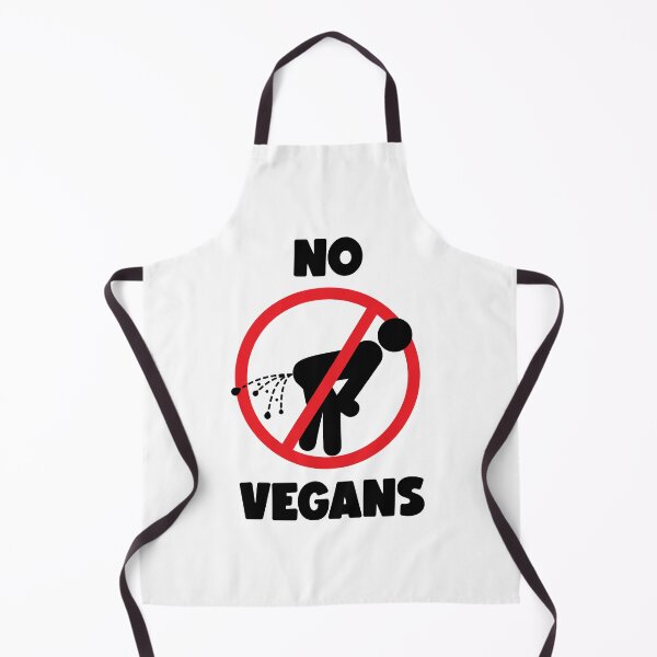 Item preview, NO VEGANS ALLOWED designed and sold by ThunderboxArt.