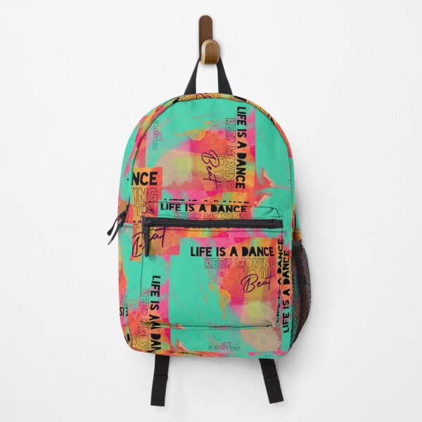 Item preview, Life is a dance keep moving to the beat - cool saying motivation XO727 designed and sold by XO-GOLDENdust.
