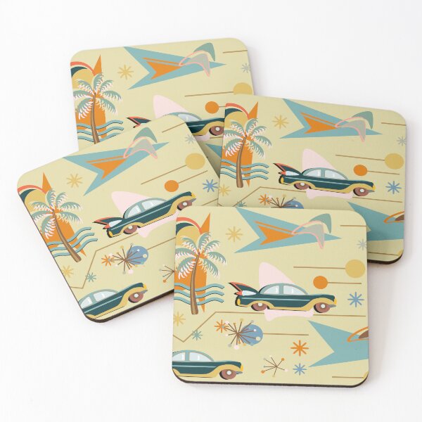 Item preview, Retro 60s Trip in the Car to the Beach designed and sold by Sharon Schwalbe.
