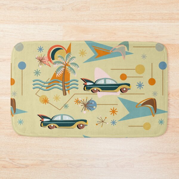 Item preview, Retro 60s Trip in the Car to the Beach designed and sold by Sharon Schwalbe.