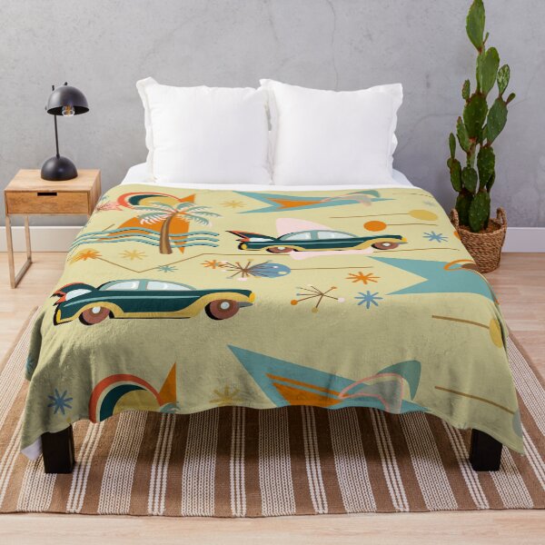 Item preview, Retro 60s Trip in the Car to the Beach designed and sold by Sharon Schwalbe.