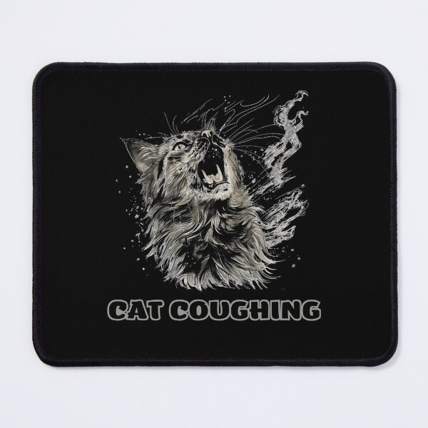 Item preview, Cat Coughing Fun Gifts for People Who Love Cats designed and sold by ArtPrintPlanet.