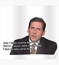 Michael Scott Poster