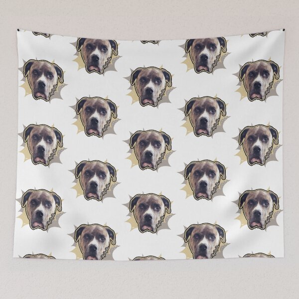 Item preview, Bull Masitff pop art - Big Dog face designed and sold by BerneiceHinson.