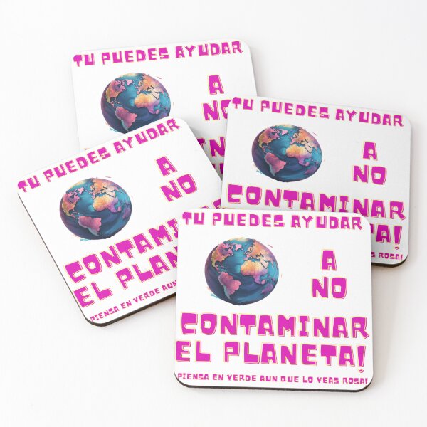 Item preview, Piensa en Verde: An Eco Message in Fuchsia Pink designed and sold by artyfull.
