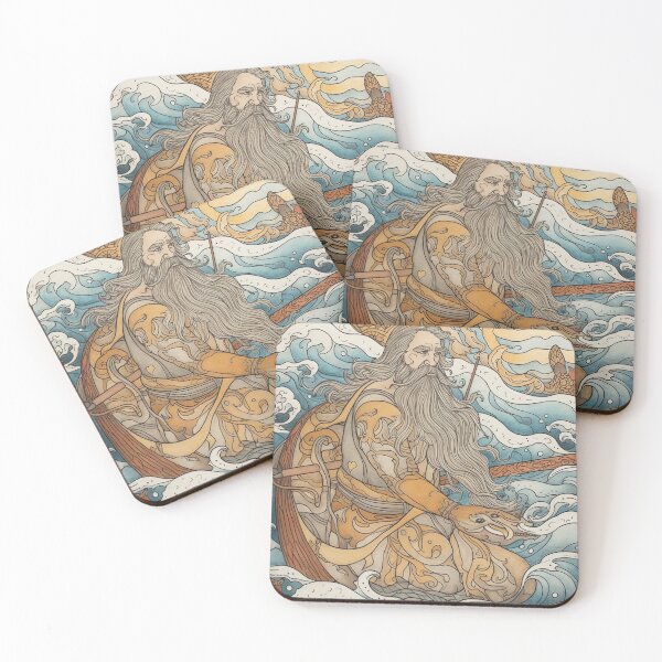 Item preview, Aegir Norse mythology designed and sold by ComicsFactory.