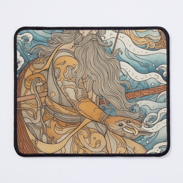 Item preview, Aegir Norse mythology designed and sold by ComicsFactory.