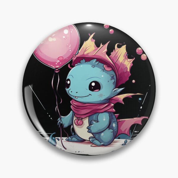 Item preview, Cute Axolotl Kawaii with ballons designed and sold by ArtFromBeyond.