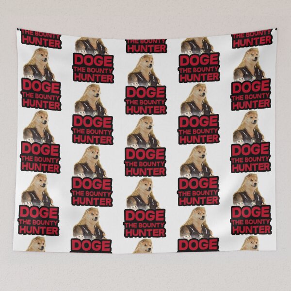Item preview, Doge (dog) the bounty hunter  designed and sold by BerneiceHinson.