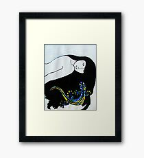 Self Gecko Framed Print
