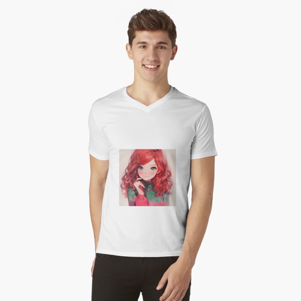 Item preview, V-Neck T-Shirt designed and sold by FreschiArt.