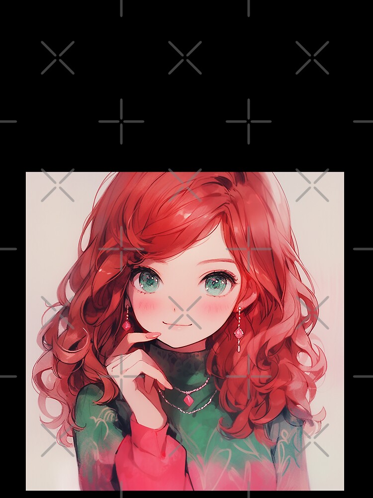 Thumbnail 7 of 7, Oversized T-Shirt, Beautiful girl with green eyes designed and sold by FreschiArt.