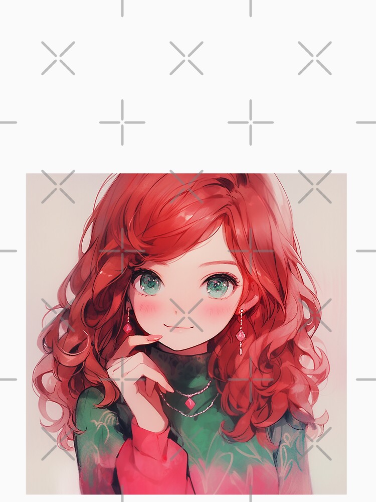 Thumbnail 7 of 7, Classic T-Shirt, Beautiful girl with green eyes  designed and sold by FreschiArt.