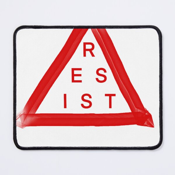 Item preview, RESIST Red Triangle designed and sold by MattKMall.