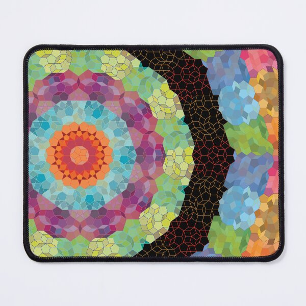 Item preview, Geometric Kaleidoscope - on Black designed and sold by GailLizette.