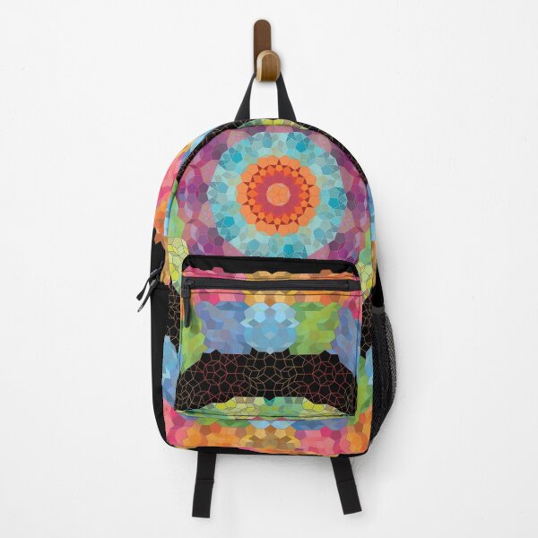Item preview, Geometric Kaleidoscope - on Black designed and sold by GailLizette.