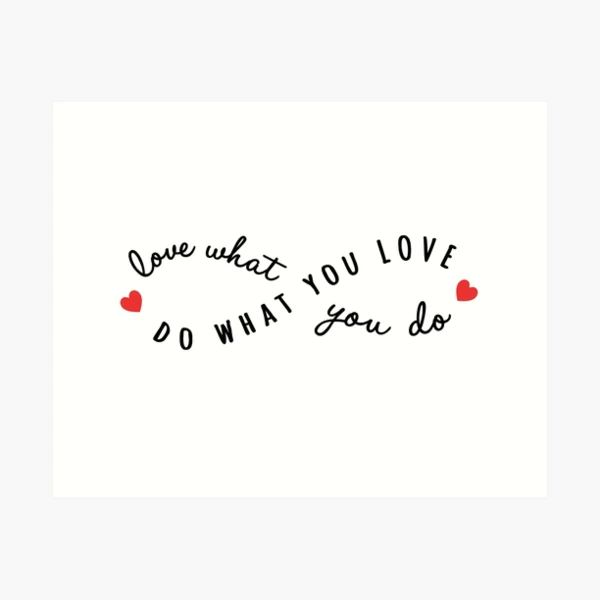 ★ポスター★DO WHAT YOU LOVE★LOVE WHAT YOU DO★ aps,504x498,medium,transparent