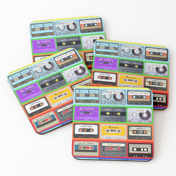 Item preview, Ibiza DJ's cassette tapes designed and sold by thatpostergirl.